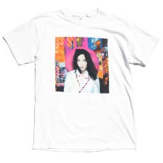 画像1: NEW "Bjork" -POST- Art Work Print T-Shirt　WHITE　size M, L, XL (1)