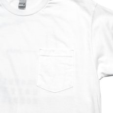 画像3: NEW "TROUBLE COFFEE" -SHOP LOGO- Back Print Pocket T-Shirt　WHITE　size L, XL (3)