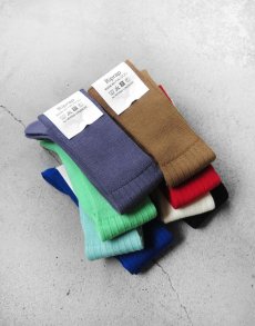 画像2: Riprap "NZ MERINO LONG HOSE SOCKS" made by HALISON　size MEN'S FREE (25~27cm) (2)