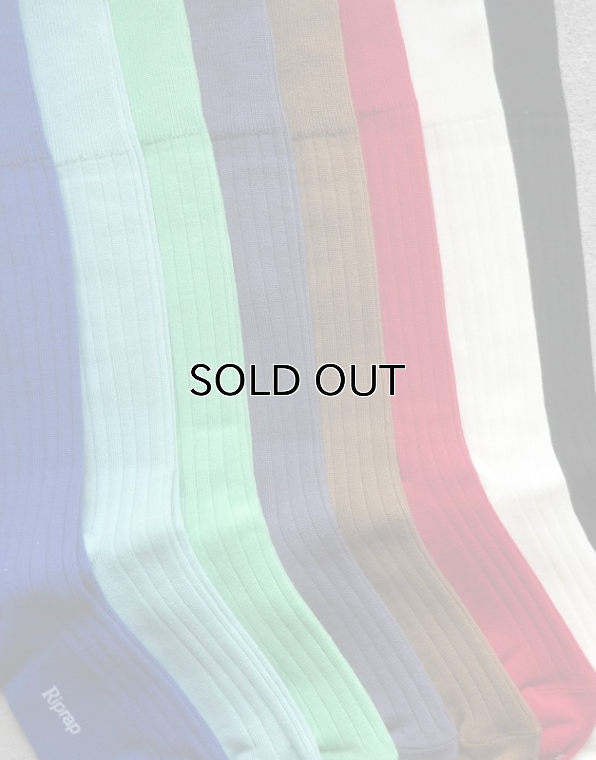 画像3: Riprap "NZ MERINO LONG HOSE SOCKS" made by HALISON　size MEN'S FREE (25~27cm) (3)