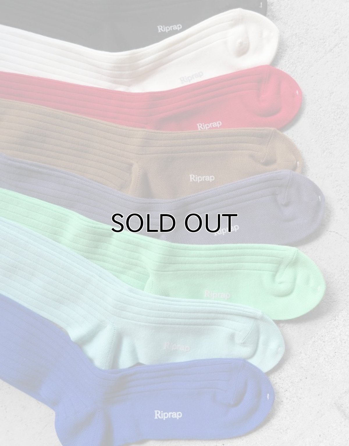 画像5: Riprap "NZ MERINO LONG HOSE SOCKS" made by HALISON　size MEN'S FREE (25~27cm) (5)