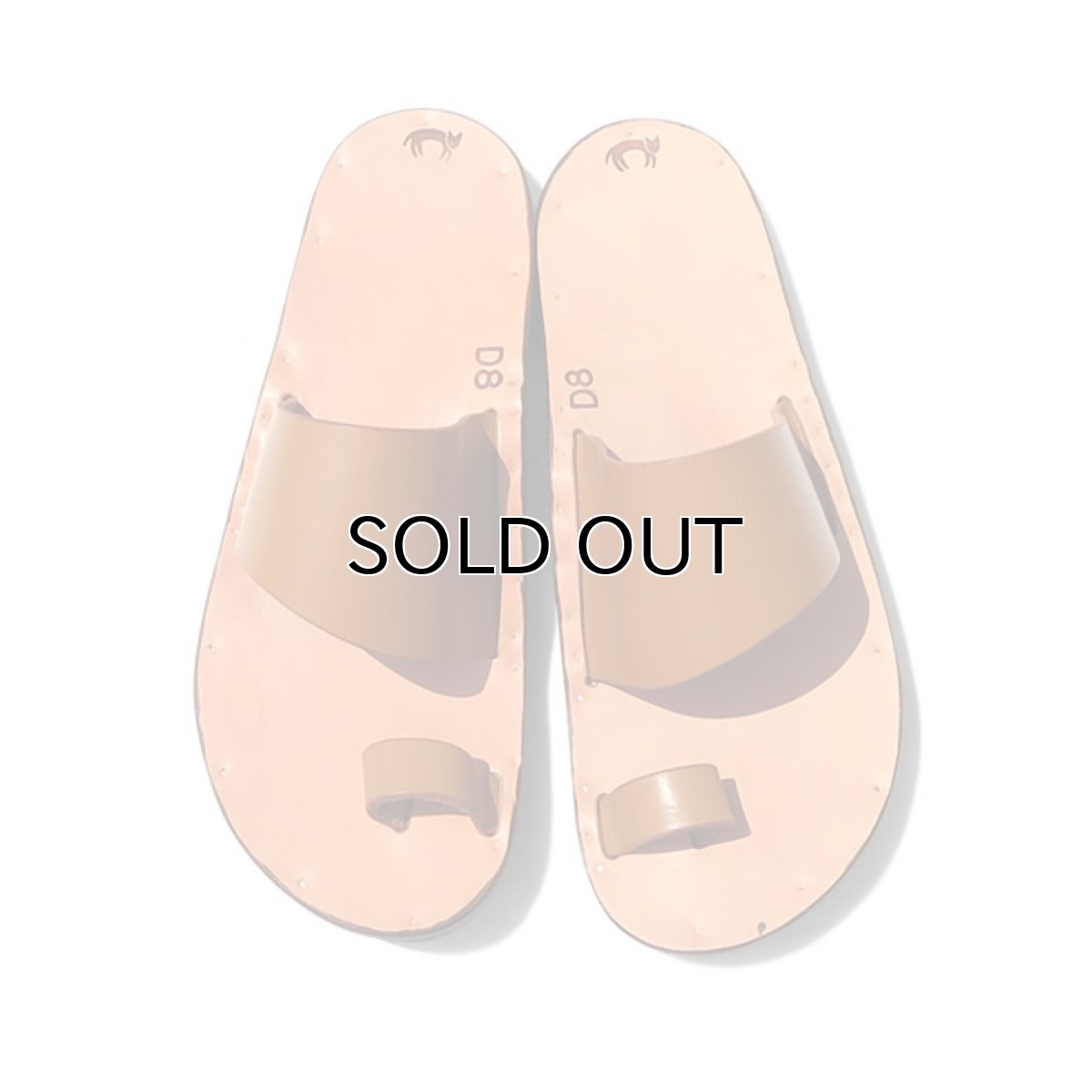 画像4: JUTTA NEUMANN "ALICE" Leather Sandal　TAN/NATURAL　size 7~11 D (4)