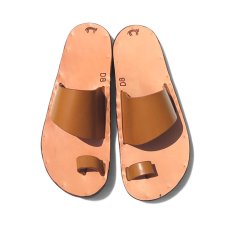 画像4: JUTTA NEUMANN "ALICE" Leather Sandal　TAN/NATURAL　size 7~11 D (4)