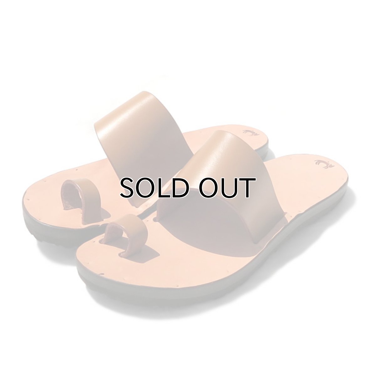 画像2: JUTTA NEUMANN "ALICE" Leather Sandal　TAN/NATURAL　size 7~11 D (2)