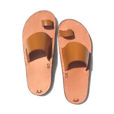 画像5: JUTTA NEUMANN "ALICE" Leather Sandal　TAN/NATURAL　size 7~11 D (5)