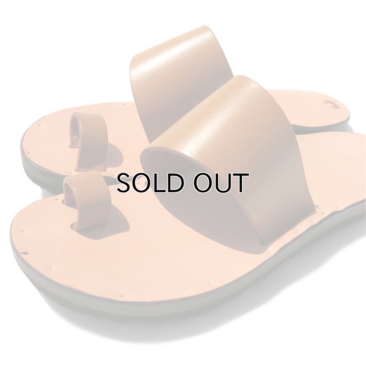 画像8: JUTTA NEUMANN "ALICE" Leather Sandal　TAN/NATURAL　size 7~11 D (8)