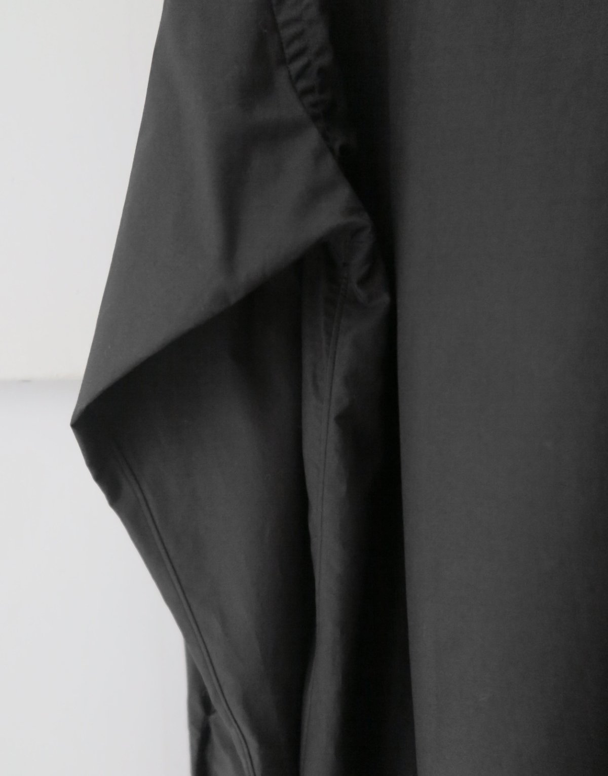 画像5: Riprap "POLO SHAPED SH L/S" -HIGH COUNT POPLIN-　color BLACK (5)