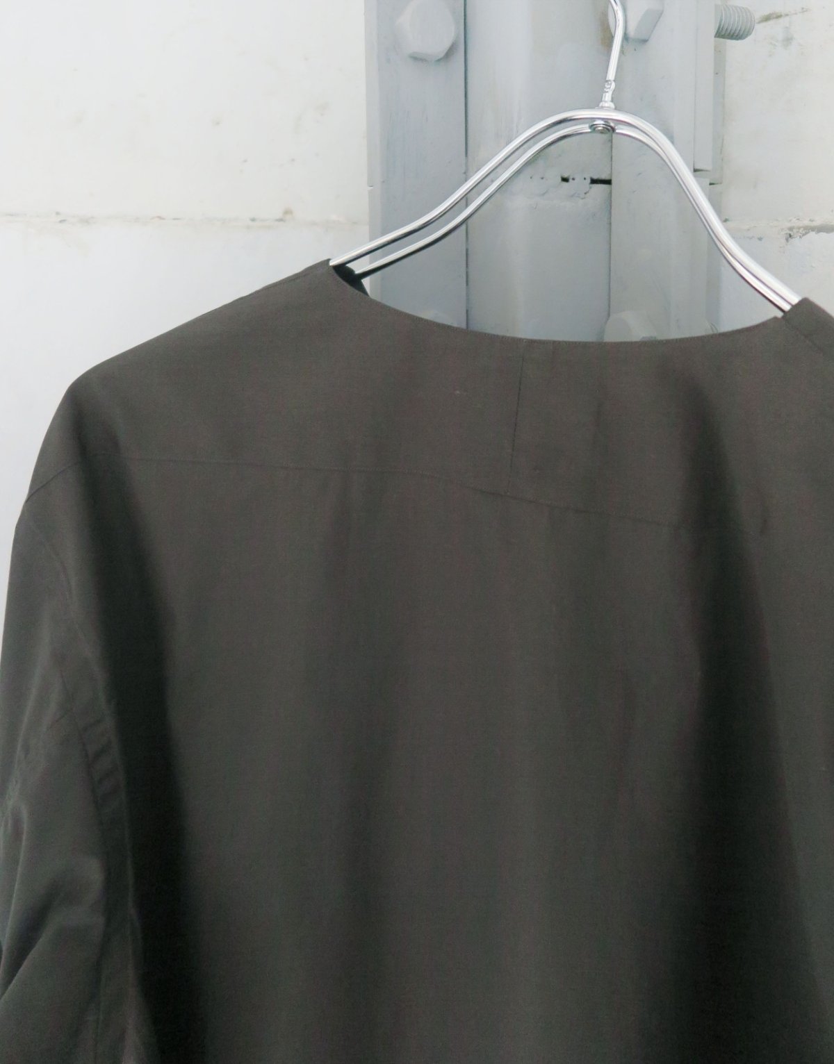 画像5: Riprap "B.P.D SHIRTS" -100/2 GIZA POPLIN-　color SUNBURN (5)