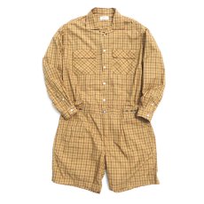 画像1: Riprap "Tropical Suits" -Plaid Broad-　color BEIGE/MINT　size MEDIUM, LARGE (1)