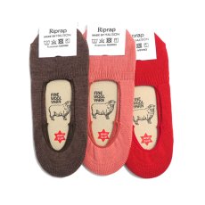 画像1: Riprap "OG Merino Invisible Socks" made by HALISON　size MEN'S FREE (25~27cm) (1)