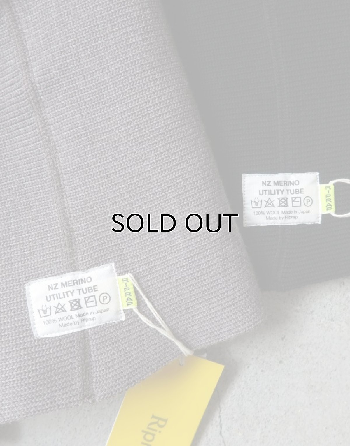 画像7: Riprap "UTILITY TUBE" -NZ MERINO WOOL-  　color MOCA, BLACK　size FREE (7)