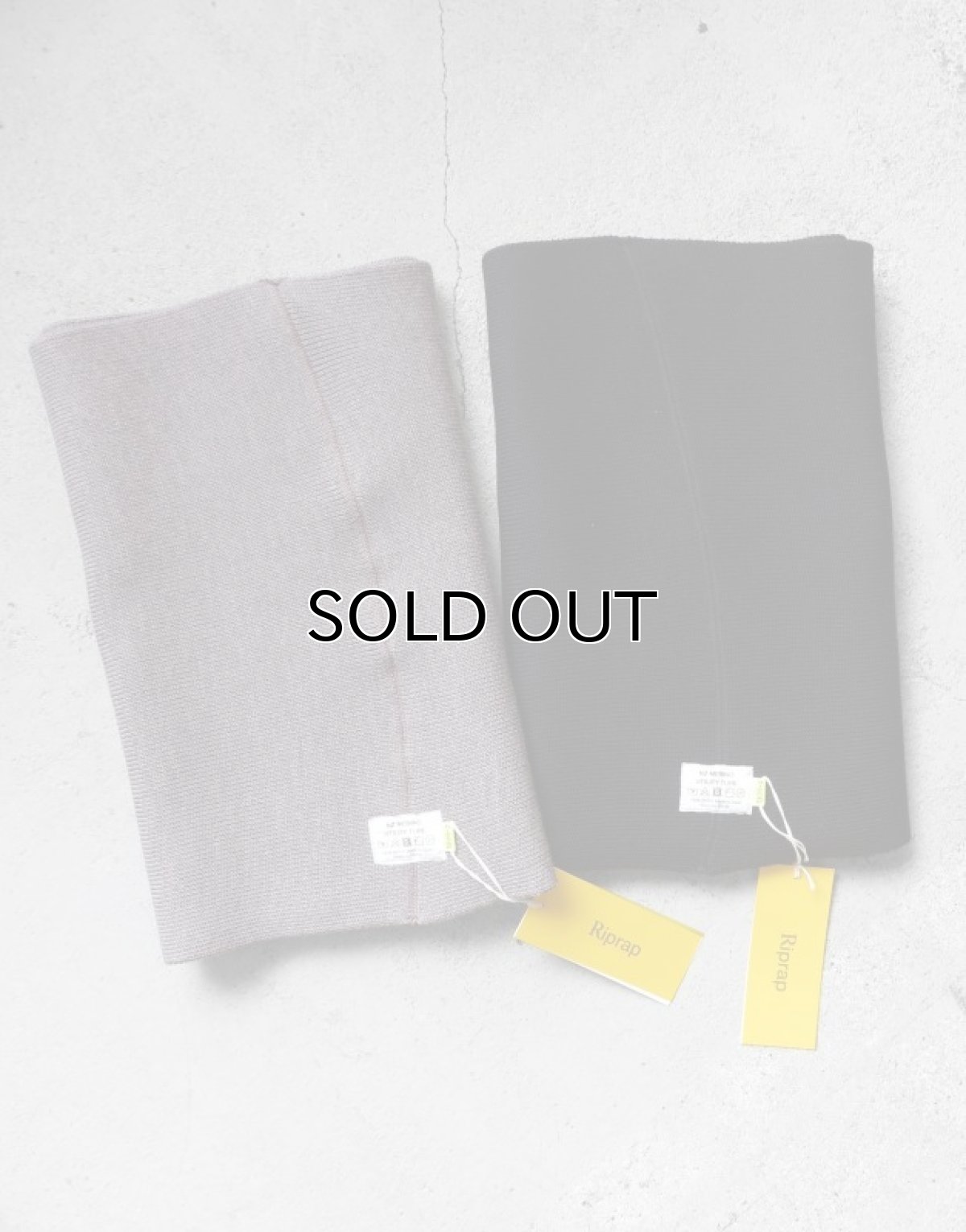 画像2: Riprap "UTILITY TUBE" -NZ MERINO WOOL-  　color MOCA, BLACK　size FREE (2)