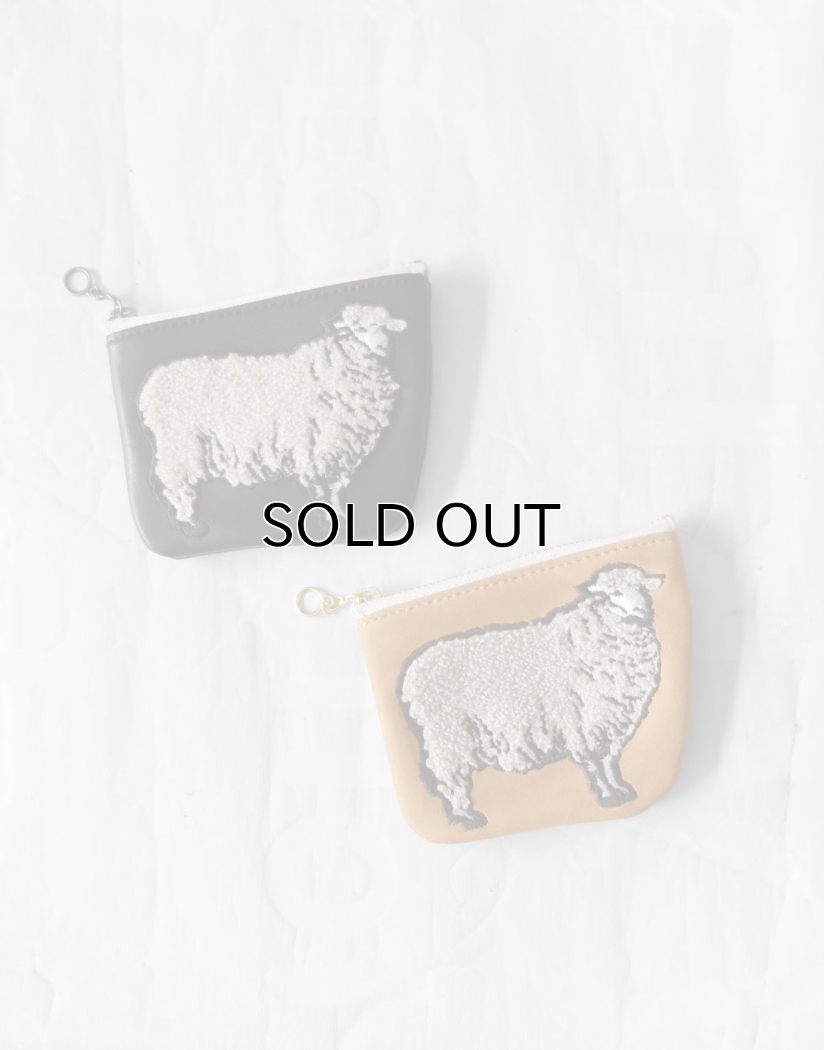 画像1: Riprap "COIN PURSE" -SHEEP-　color BLACK, YELLOW　size FREE(ONE SIZE) (1)