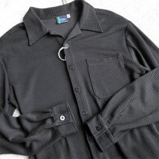 画像3: 1990's "POSITANO" Design L/S Shirt　BLACK　size M-L (3)