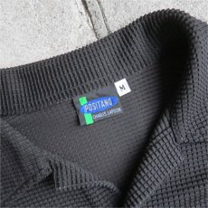 画像4: 1990's "POSITANO" Design L/S Shirt　BLACK　size M-L (4)