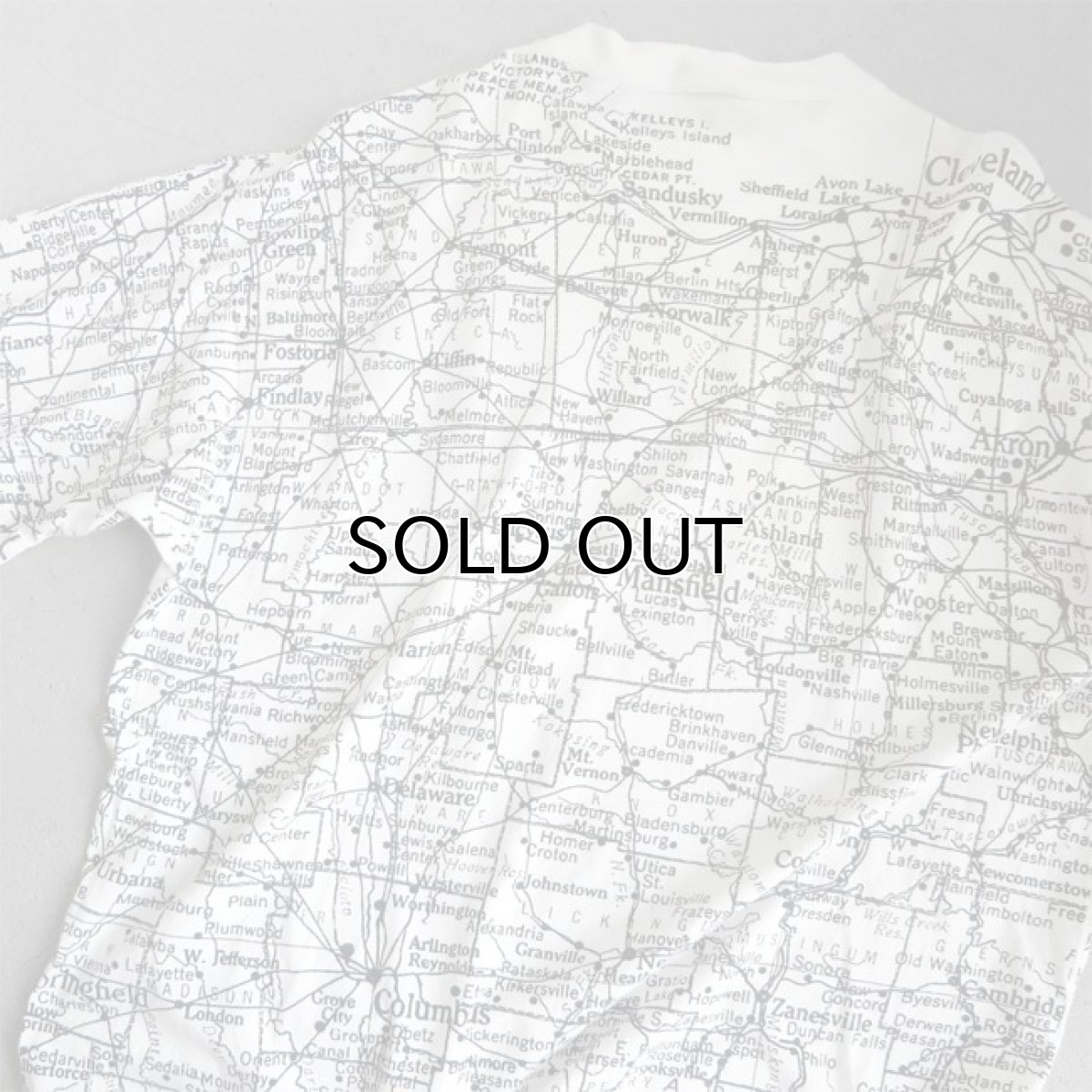 画像3: 1990's U.S.A. "OHIO" Print T-Shirt　WHITE　size XL-XXL (3)