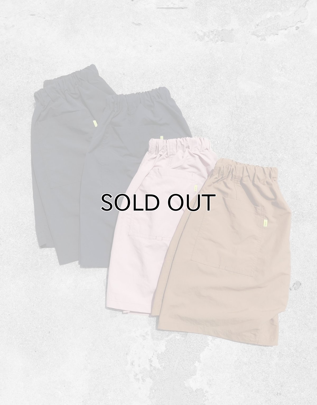 画像1: Riprap "OUTSIDE TRUNKS 2" -NYLON TUSSAH-　size L-XL (1)