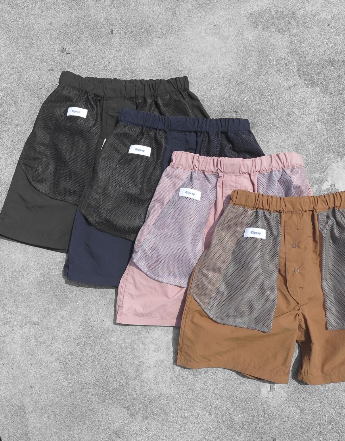 画像9: Riprap "OUTSIDE TRUNKS 2" -NYLON TUSSAH-　size L-XL (9)
