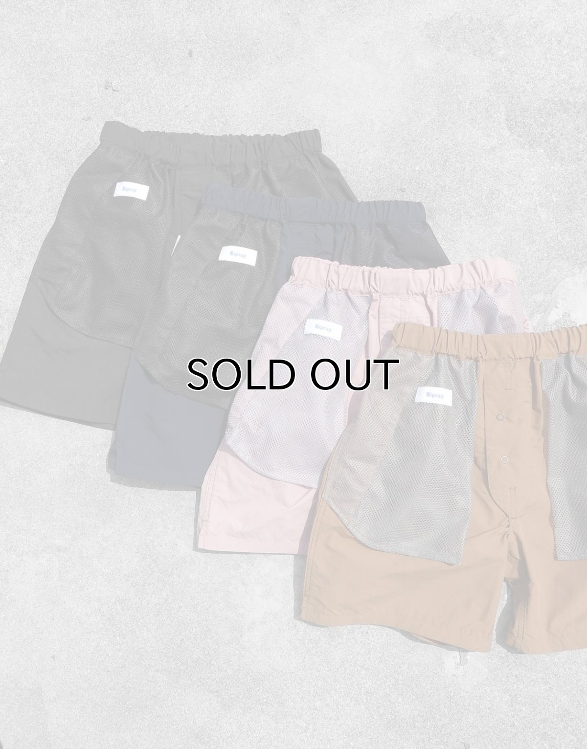 画像9: Riprap "OUTSIDE TRUNKS 2" -NYLON TUSSAH-　size L-XL (9)