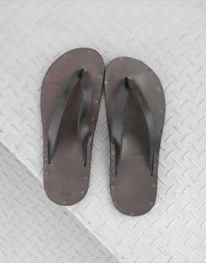 画像3: JUTTA NEUMANN "JAMES" LEATHER SANDAL　color BLACK　size 7D ~ 10D (3)