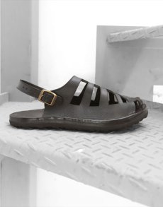 画像4: JUTTA NEUMANN "WALKER" LEATHER SANDAL　color BLACK　size 7D ~ 10D (4)