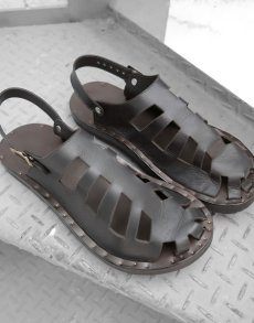 画像5: JUTTA NEUMANN "WALKER" LEATHER SANDAL　color BLACK　size 7D ~ 10D (5)