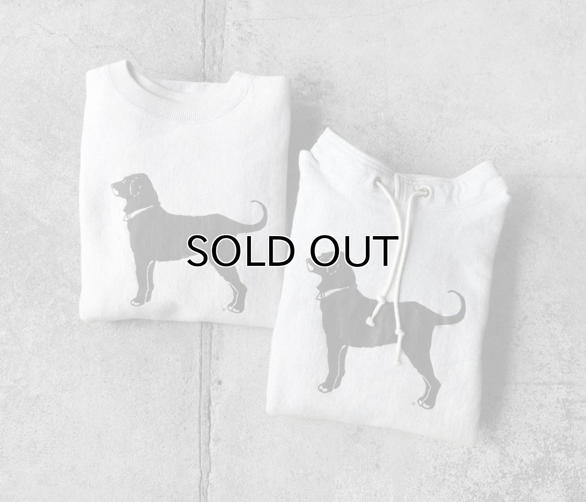 画像3: 1990's "The Black Dogs" Sweat Shirt OATMEAL size XL-XXL (3)