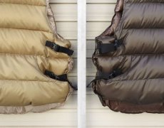 画像5: Riprap "DOWN NOT LIFE JACKET" -SIL POLYESTER-　color TAN, DK OLIVE　size X-LARGE (5)