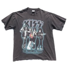 画像1: 2000's "KISS" World Tour Print T-Shirt　BLACK　size XL (1)