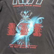 画像7: 2000's "KISS" World Tour Print T-Shirt　BLACK　size XL (7)