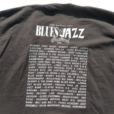 画像6: 1990's "BLUES & JAZZ FESTIVAL" Print T-Shirt　BLACK　size XL (6)