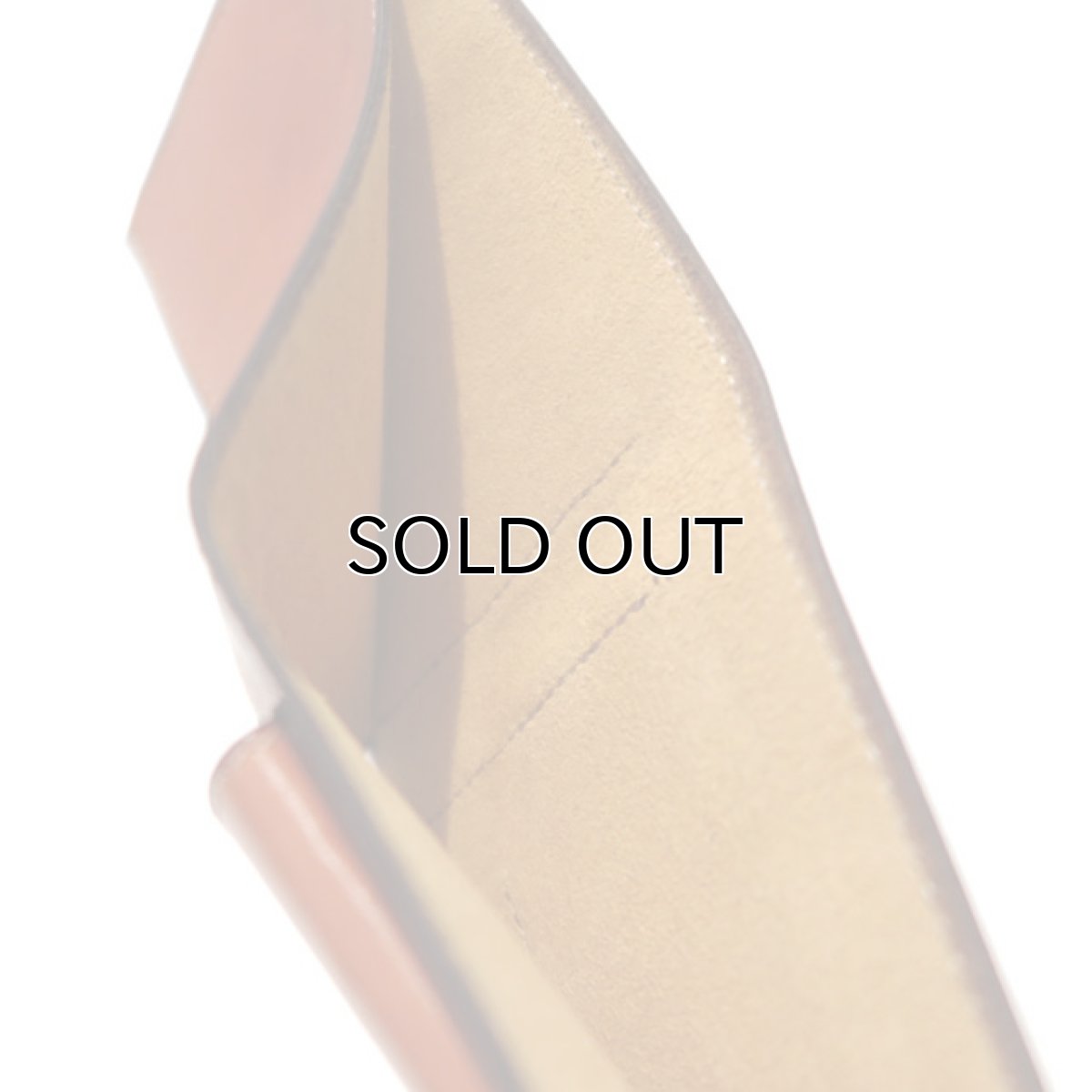 画像6: "JUTTA NEUMANN" Leather Wallet with Change Purse -二つ折り財布-　color : CARAMEL / LIGHT BROWN (6)