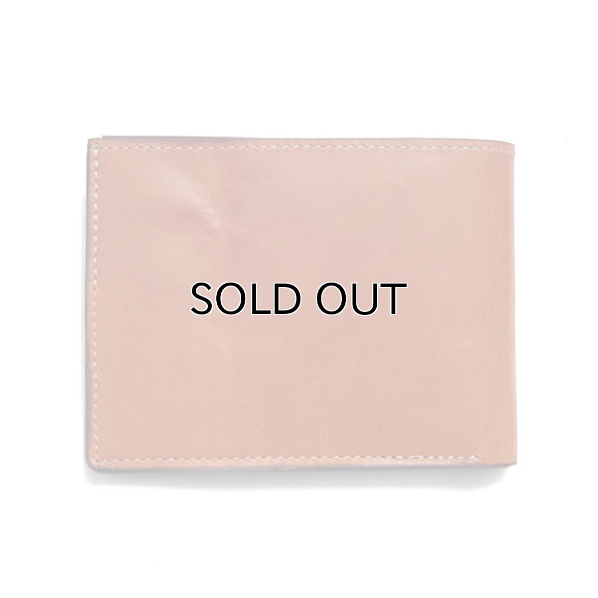 画像2: "JUTTA NEUMANN" Leather Wallet with Change Purse -二つ折り財布-　color : CARAMEL / LIGHT BROWN (2)