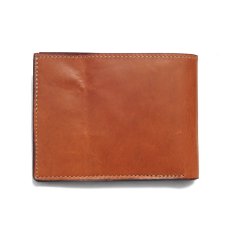 画像2: "JUTTA NEUMANN" Leather Wallet with Change Purse -二つ折り財布-　color : CARAMEL / LIGHT BROWN (2)