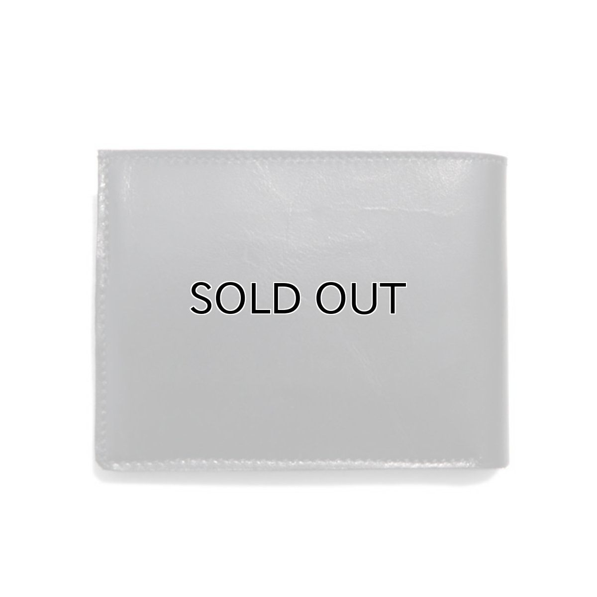 画像2: "JUTTA NEUMANN" Leather Wallet with Change Purse -二つ折り財布-　color : BLACK / BRICK RED (2)