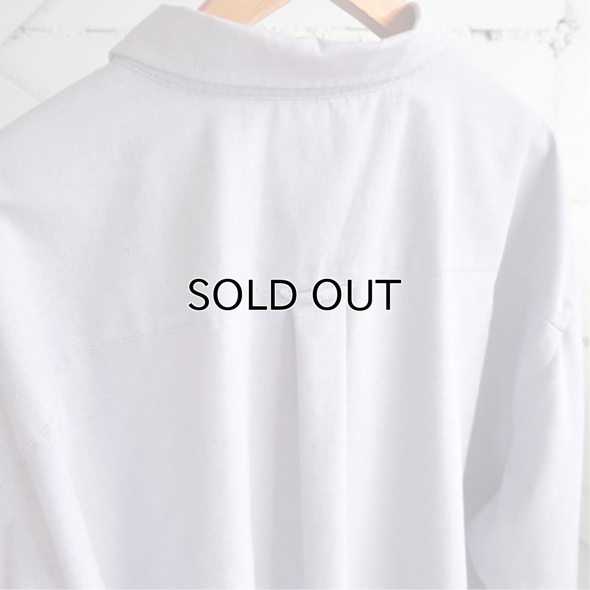 画像5: "ST. JOHN'S BAY" L/S Big Shirt　LAVENDER　size 4XL (5)