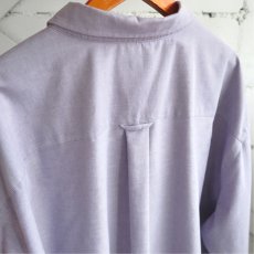 画像5: "ST. JOHN'S BAY" L/S Big Shirt　LAVENDER　size 4XL (5)