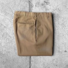 画像1: 1960's LEVI'S "STA-PREST" No-tuck Tapered Trousers  Light Brown　size W32INCH (1)
