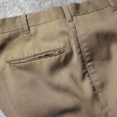 画像3: 1960's LEVI'S "STA-PREST" No-tuck Tapered Trousers  Light Brown　size W32INCH (3)