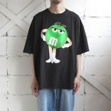 画像2: U.S.A. "M&M'S" Character Print T-Shirt　BLACK　size XL-XXL (2)