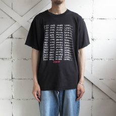 画像2: "Nintendo"任天堂 Slogan Print T-Shirt　BLACK　size L (2)