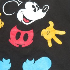 画像4: 1990's U.S.A. "MICKEY MOUSE" Print T-Shirt　BLACK　size L (4)