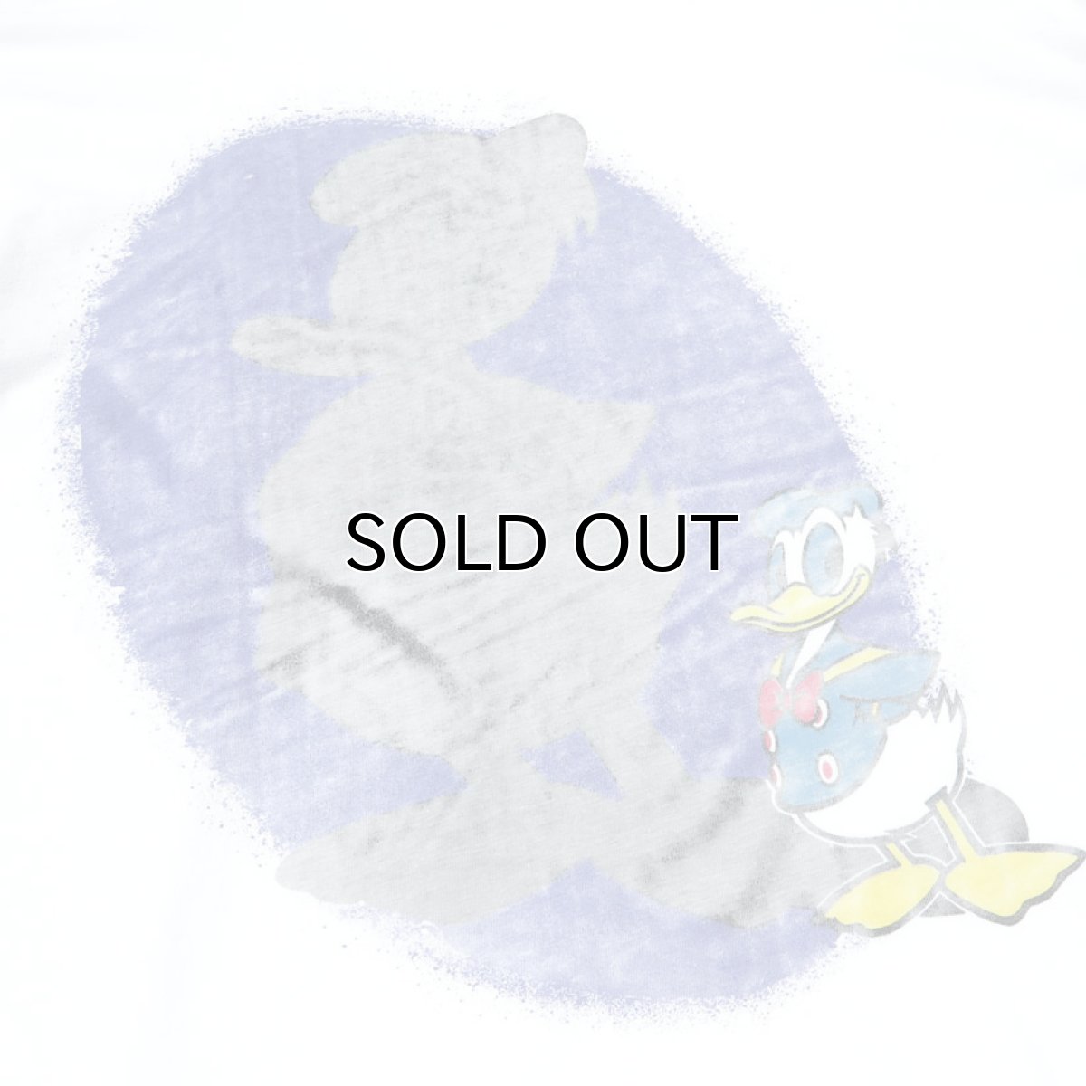 画像4: 1980-90's "DONALD DUCK" Print T-Shirt　WHITE　size L (4)