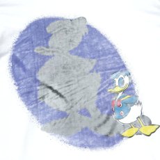 画像4: 1980-90's "DONALD DUCK" Print T-Shirt　WHITE　size L (4)