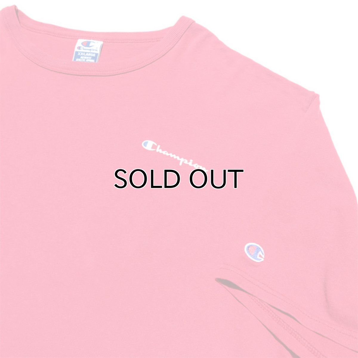 画像4: 1990's~ "Champion" Logo Print T-Shirt　BERRY PINK　size XXL (4)
