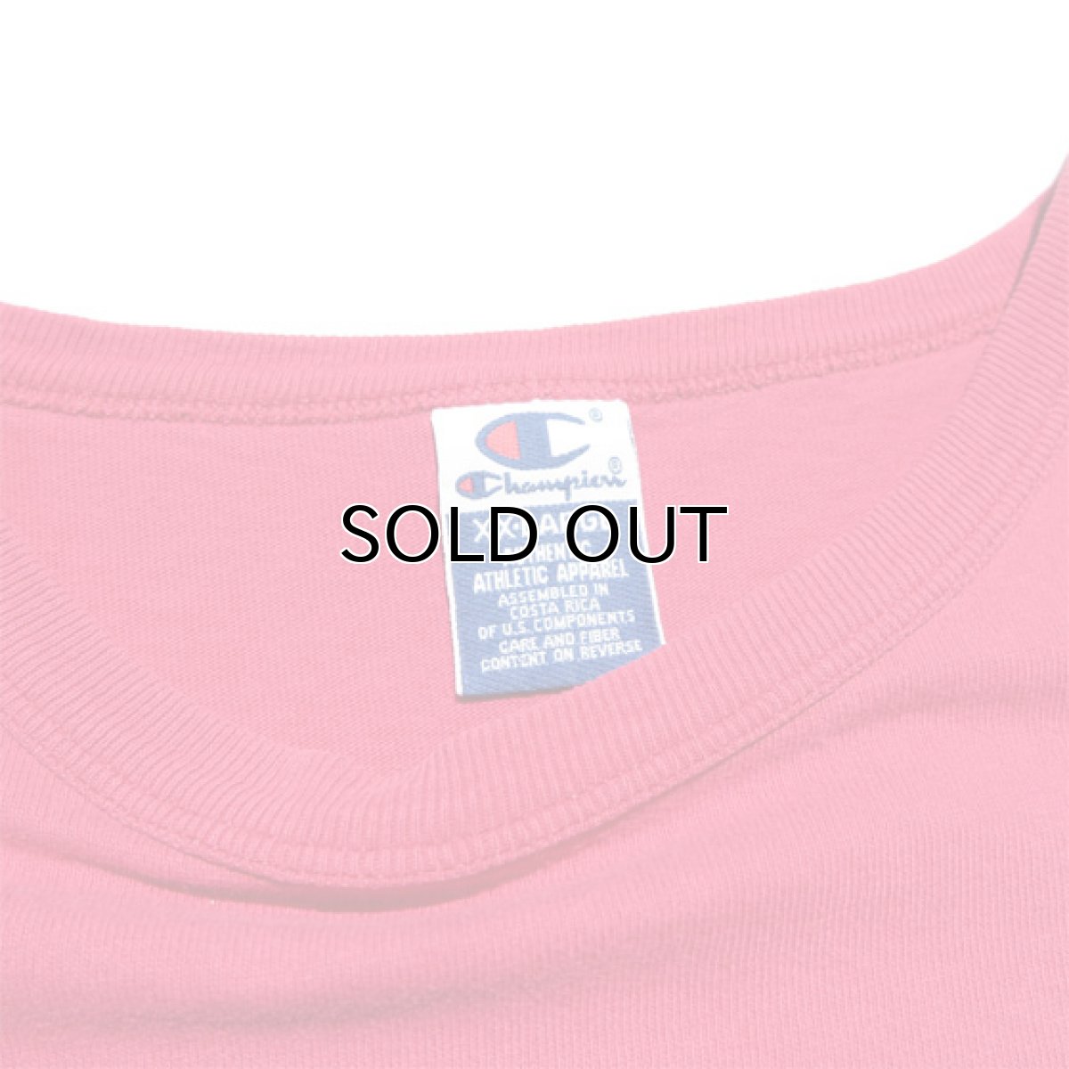 画像3: 1990's~ "Champion" Logo Print T-Shirt　BERRY PINK　size XXL (3)
