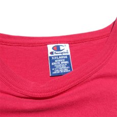 画像3: 1990's~ "Champion" Logo Print T-Shirt　BERRY PINK　size XXL (3)