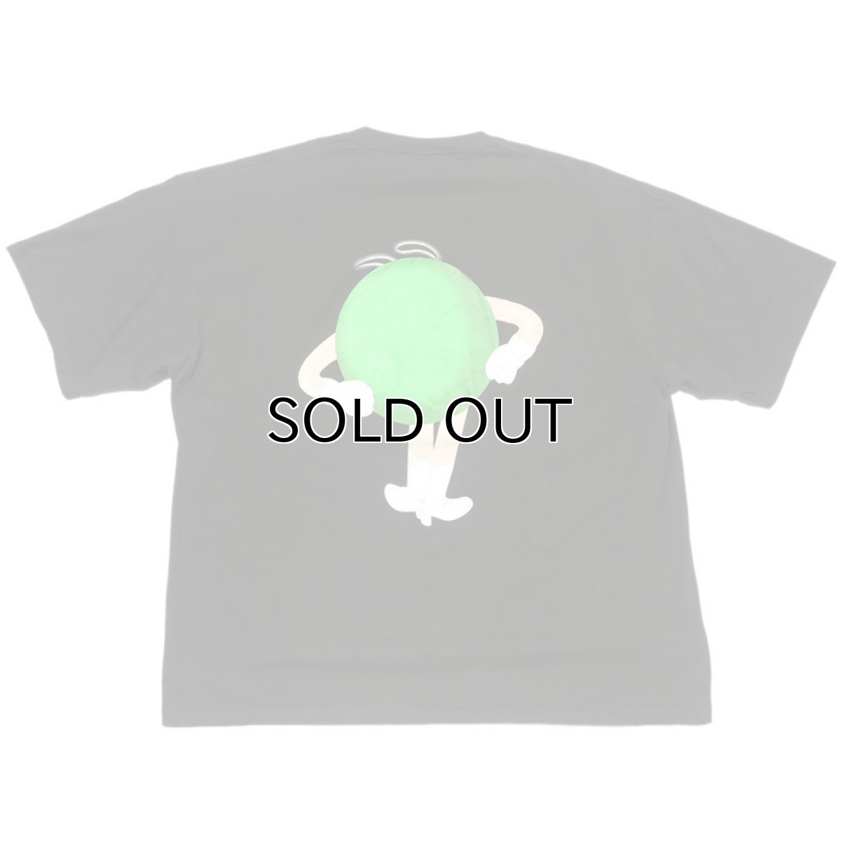 画像3: U.S.A. "M&M'S" Character Print T-Shirt BLACK size XL-XXL (3)