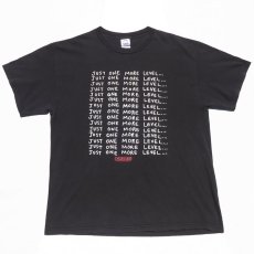 画像1: "Nintendo"任天堂 Slogan Print T-Shirt　BLACK　size L (1)