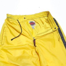 画像7: 1990's "minik" Nylon Easy Trousers　YELLOW/NAVY　size Waist Free (7)